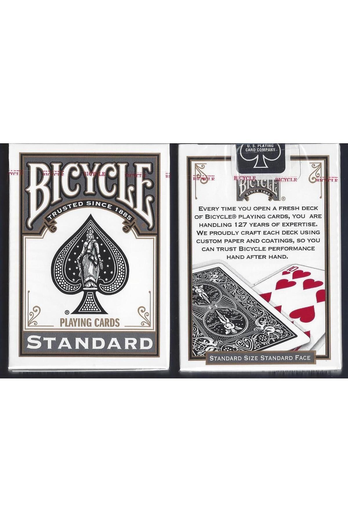 Bicycle-Black Standard Bicycle Game Card 4