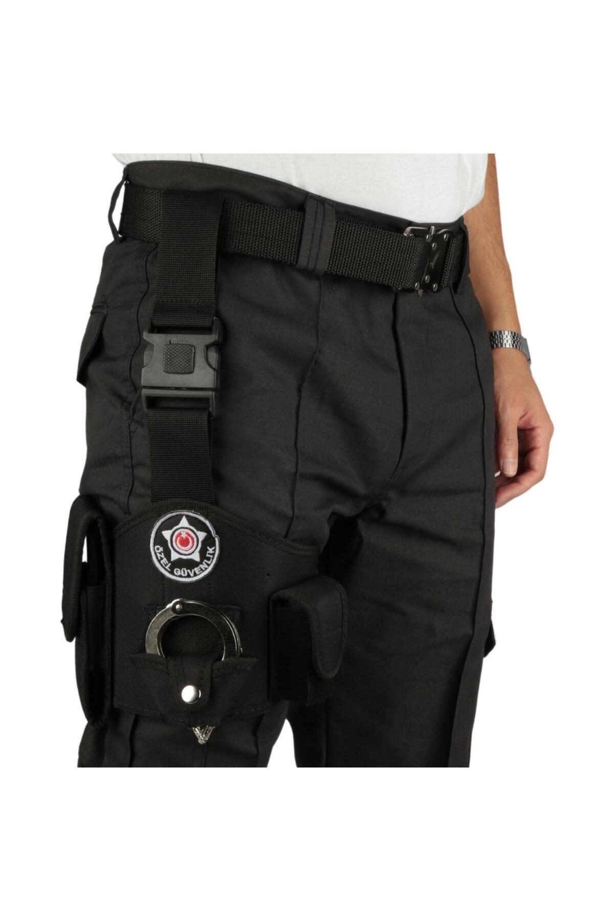 Custom Safety Leg Pouch Black