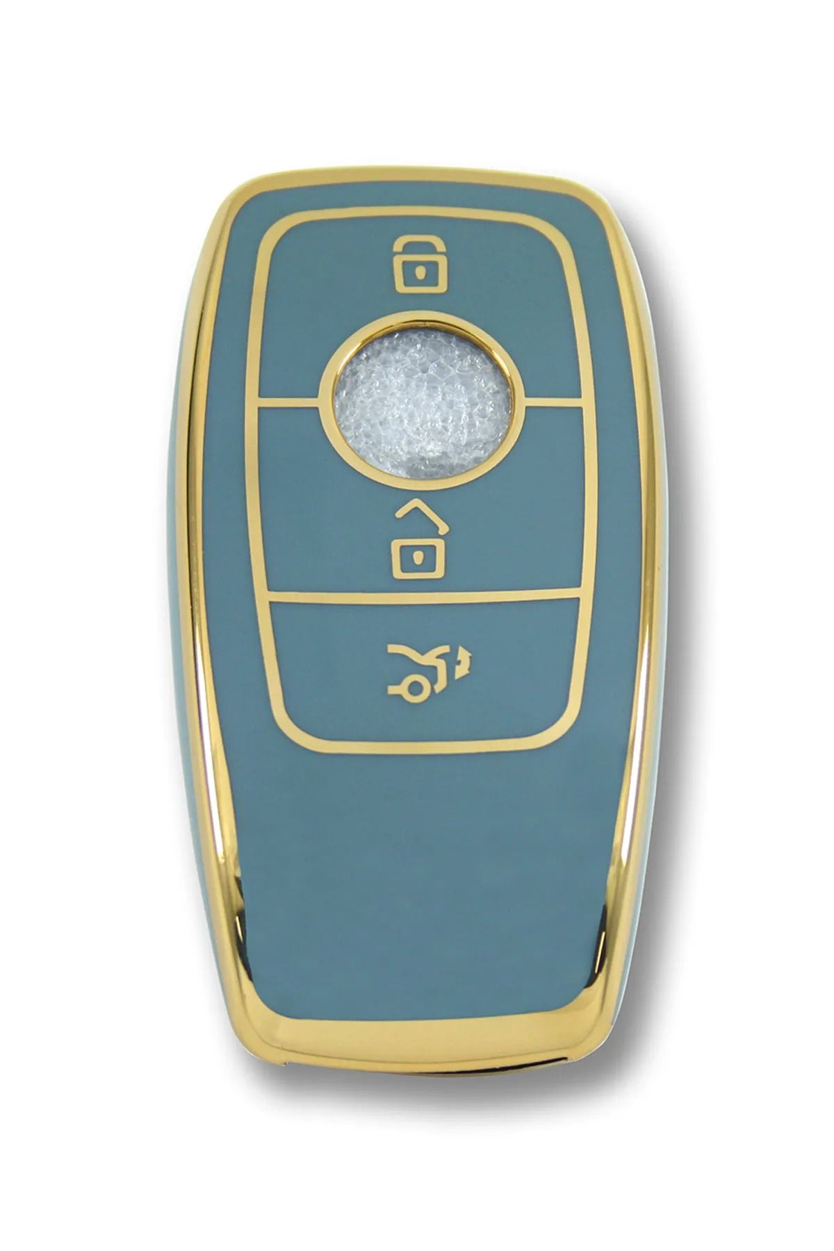 bigkey-Gray Auto Key Control Container Case for Mercedes Benz 2017-2020 1