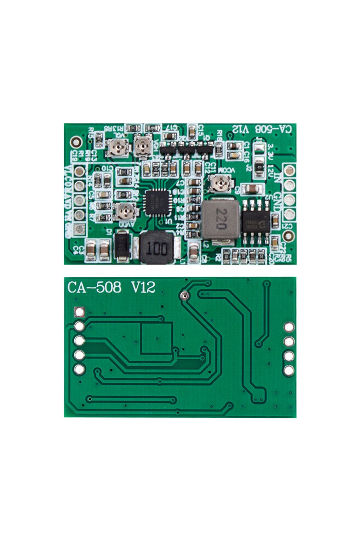 Go İthalat POWER SUPPLY MODUL CA-508 LCD TCON KART VGL VGH VCOM.AVDD 4 AYARLANABİLİR GİRİŞ VOLTAJI 12V Uyumlu