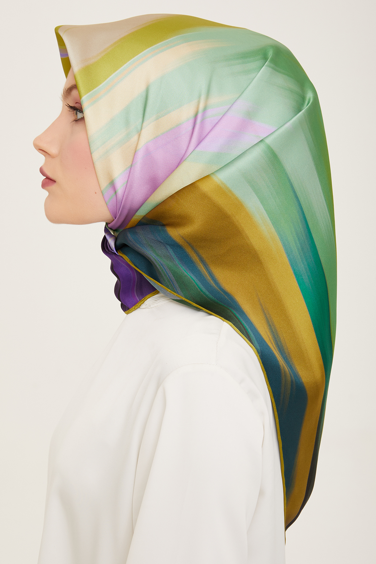 روسری زنانه آرمینه | E24YA9131D01 Armine - Image 2