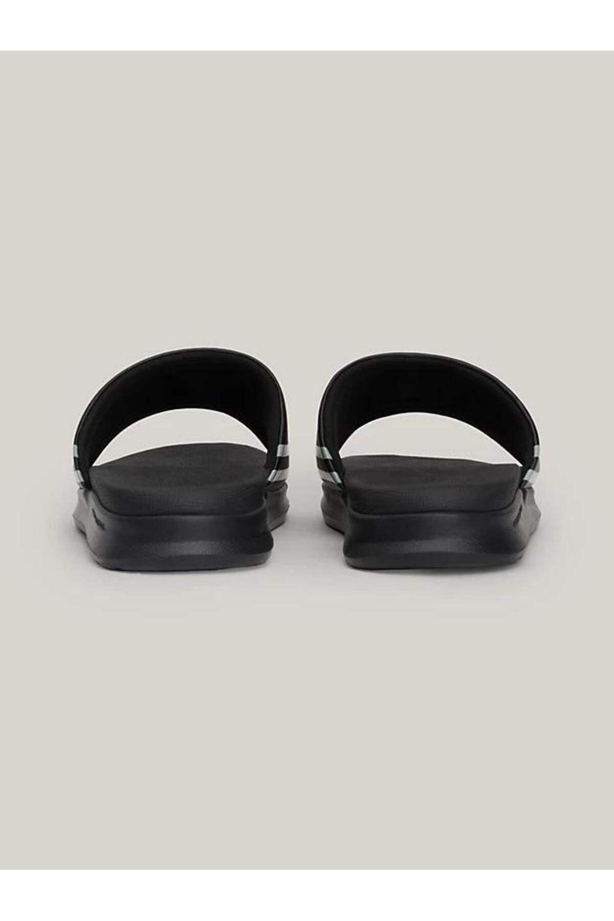 دمپایی مشکی مردانه چگالی دوگانه Hilfger Pol Slide Tommy Hilfiger
