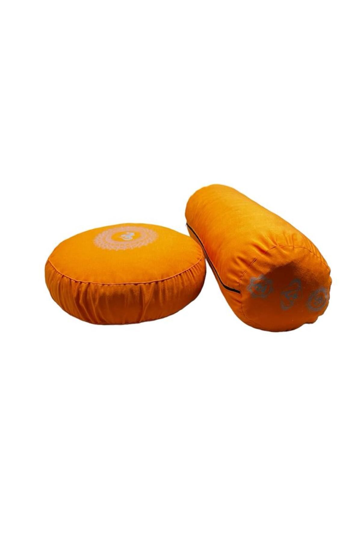 مت یوگا نارنجی کوسن مدیتیشن و Bolster سریال ویژه فصل جدید طرح دار REMEGE
