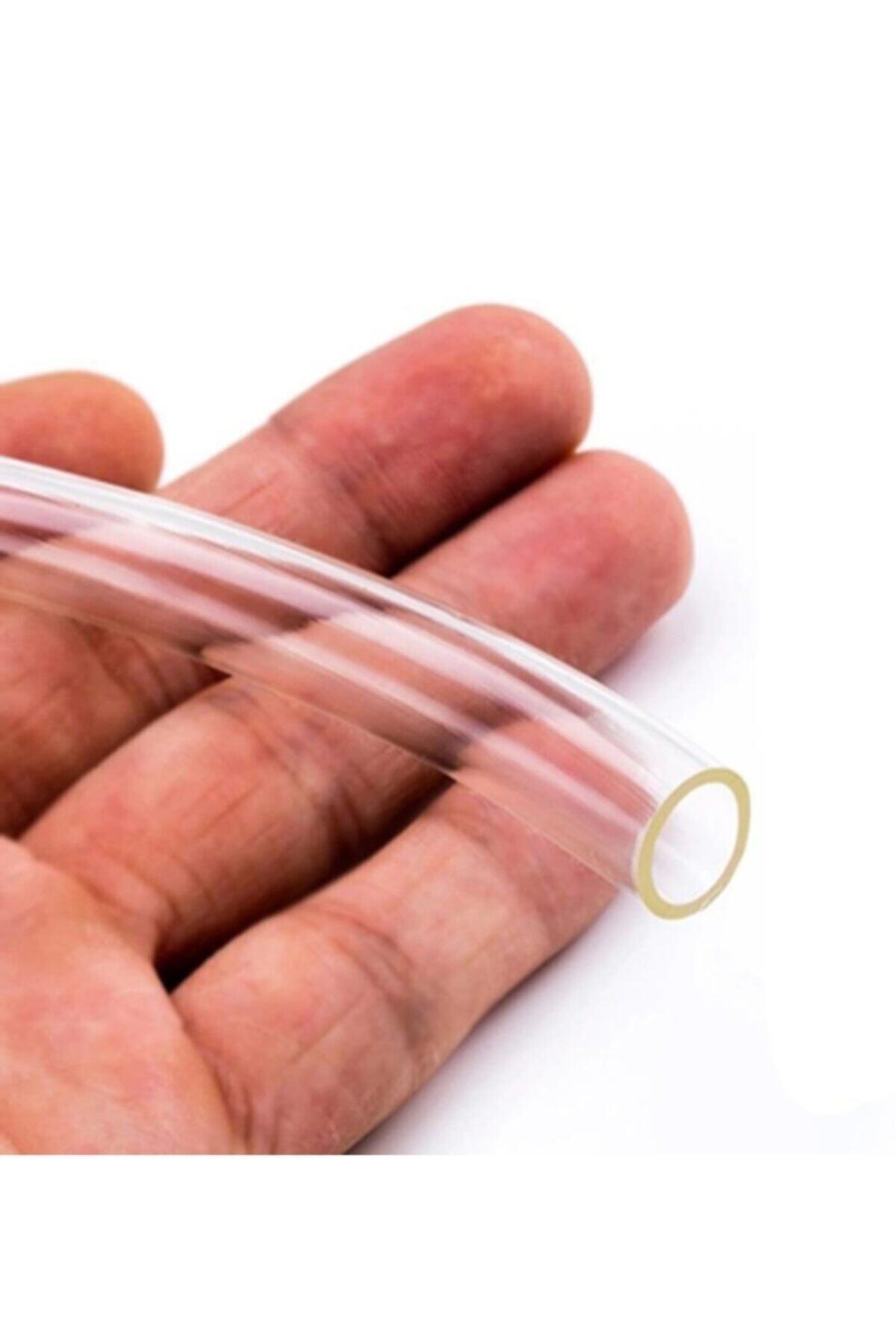 8 Mm Şeffaf Terazi Hortumu Termosifon Otomobil Kapı Fitili 20 Metre 4