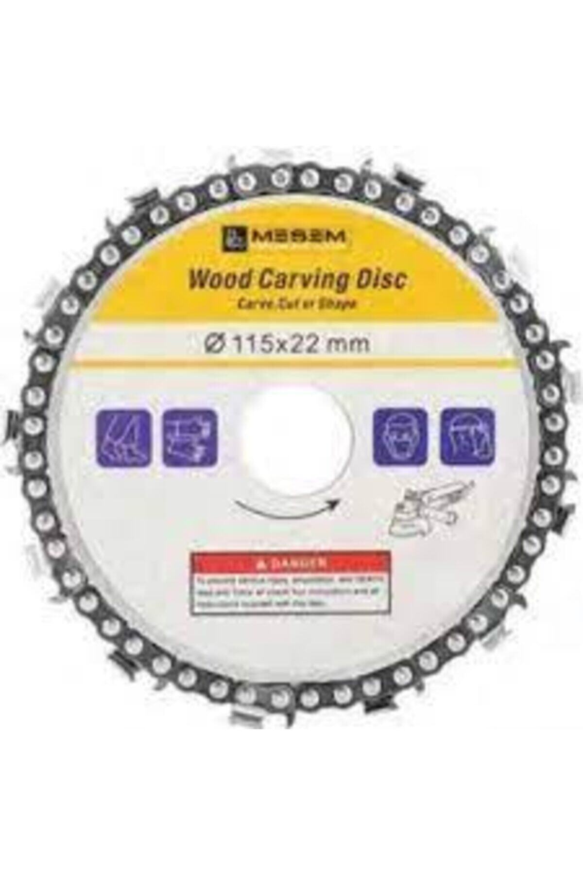 Genel Markalar 115 Mm Zincirli Ahşap Oyma Diski Zincirli Testere Disk