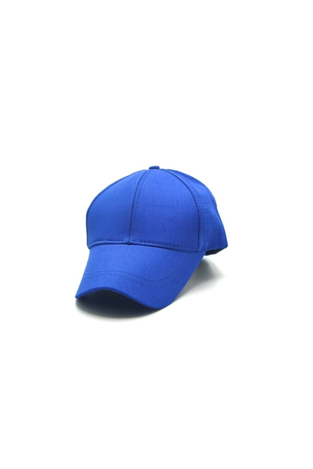 Nacar Adjustable Plain Sports Hat with Velcro on the Back - Trendyol