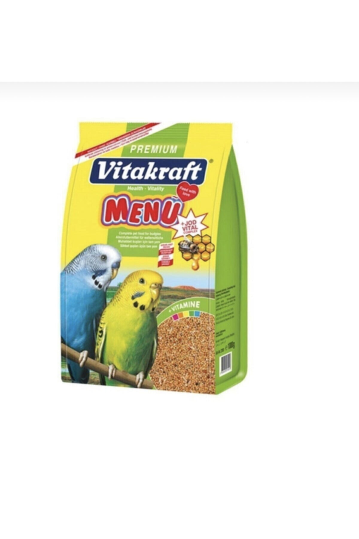 Vitakraft Premium Menü Muhabbet Kuş Yemi 1000gr
