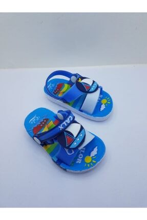 Bebek Mavi Sandalet Terlik CD-58502