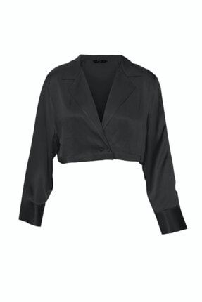 Kadın Siyah Vega Blazer Bluz GB021/S