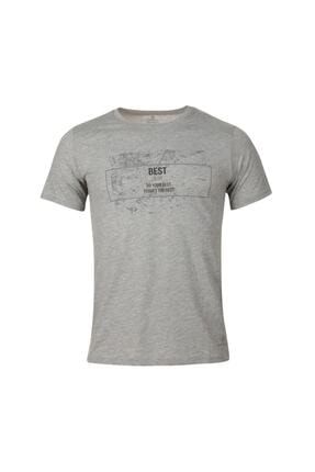SPLASH T-SHIRT GRI MELANJ Erkek T-Shirt 101015397
