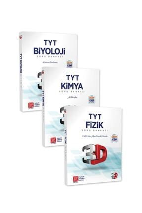 Tyt Fizik Kimya Biyoloji Soru Bankası Seti TRND0004