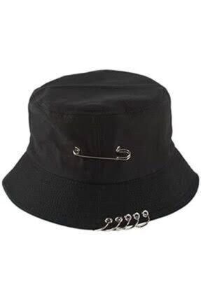 Kpop Bts Korean Style Siyah Bucket Hat Kova Şapka Bts3467