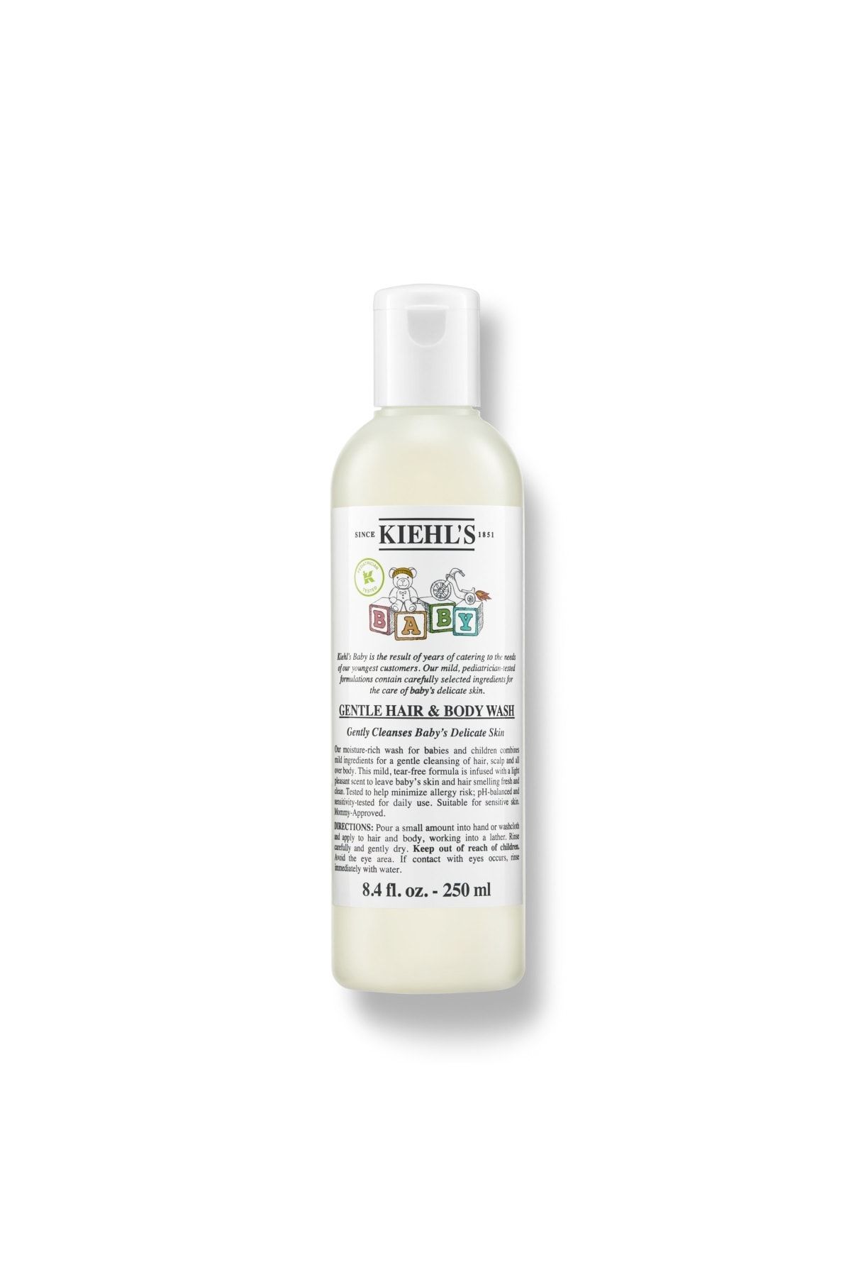 شامپو مو و بدن نوزاد برای نوزادان و کودکان 250 میلی لیتر Kiehl's