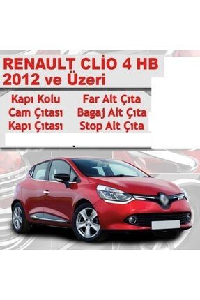 Renault Clio 4 Hb Avantajlı Krom Set 6 Ürün 2012 Üzeri P. Çelik ALD102000035