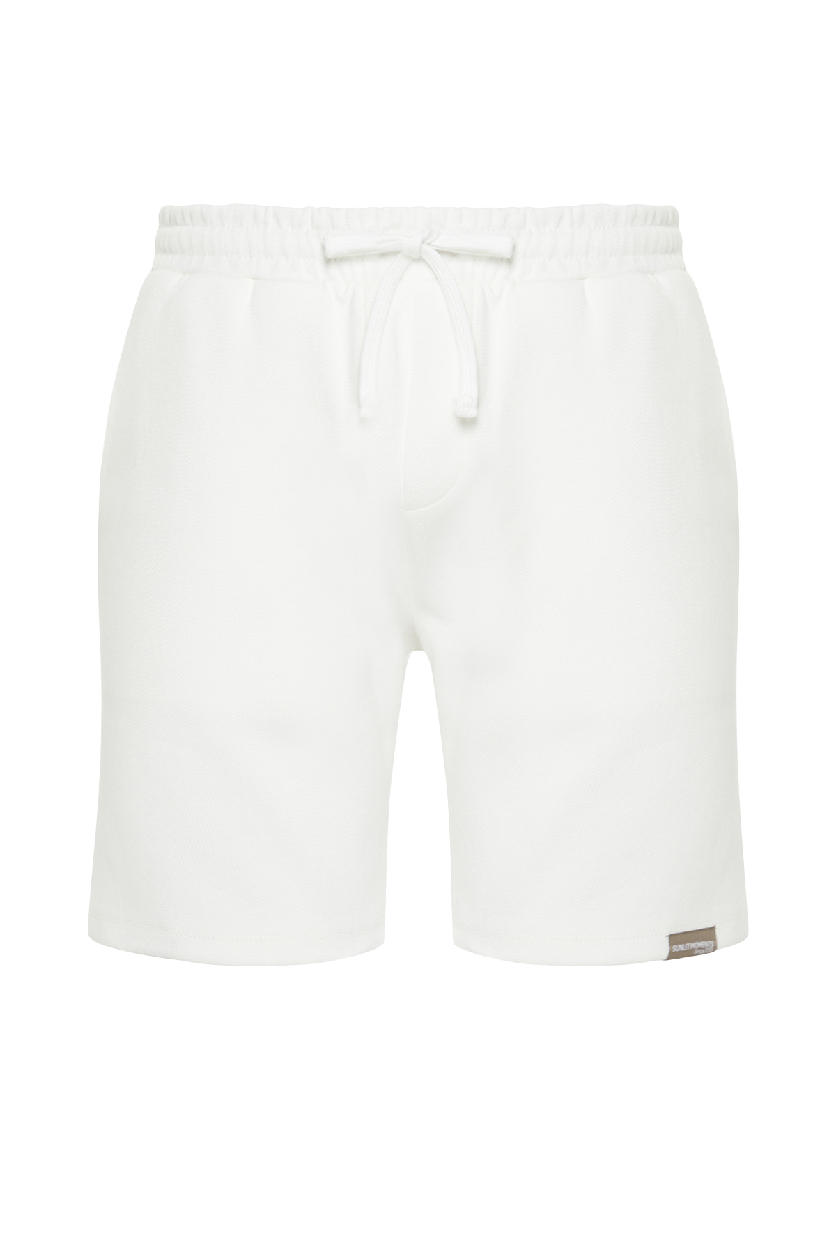 Trendyolmilla  Ekru Regular/Normal Kesim Dokulu %100 Pamuklu Şort TMNSS24SR00022 - Görsel 8