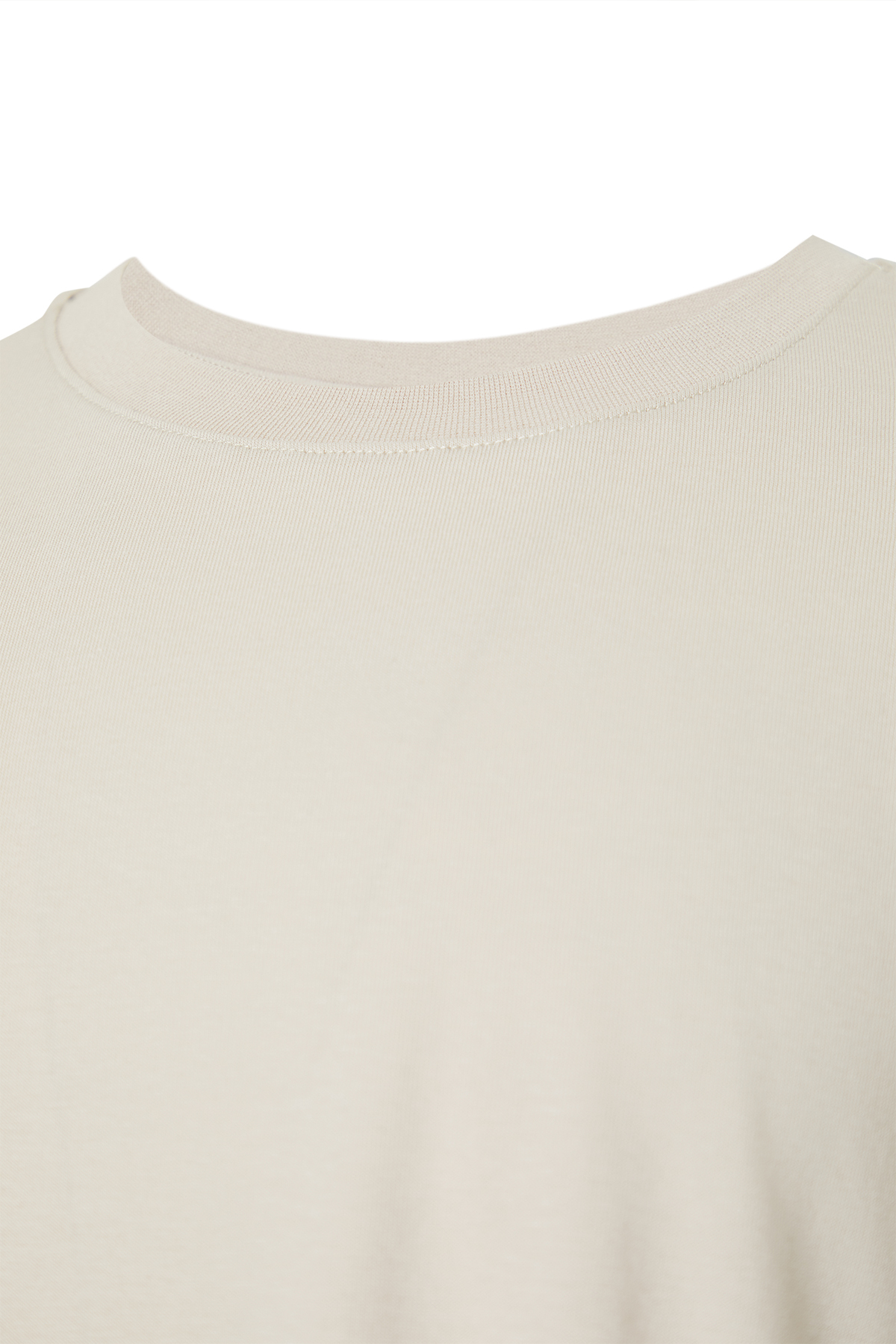 Trendyolmilla  Kahverengi-Taş Oversize 2'li Paket Basic %100 Pamuklu T-Shirt TMNSS24TS00038 - Görsel 4