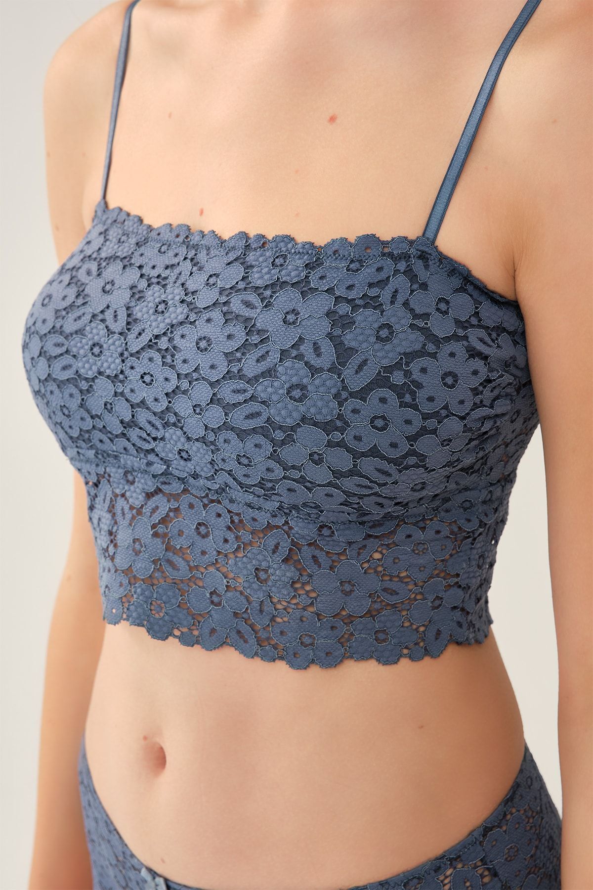 Dagi-Petrolfarbener, bügelloser Bustier-BH ohne Bügel 6