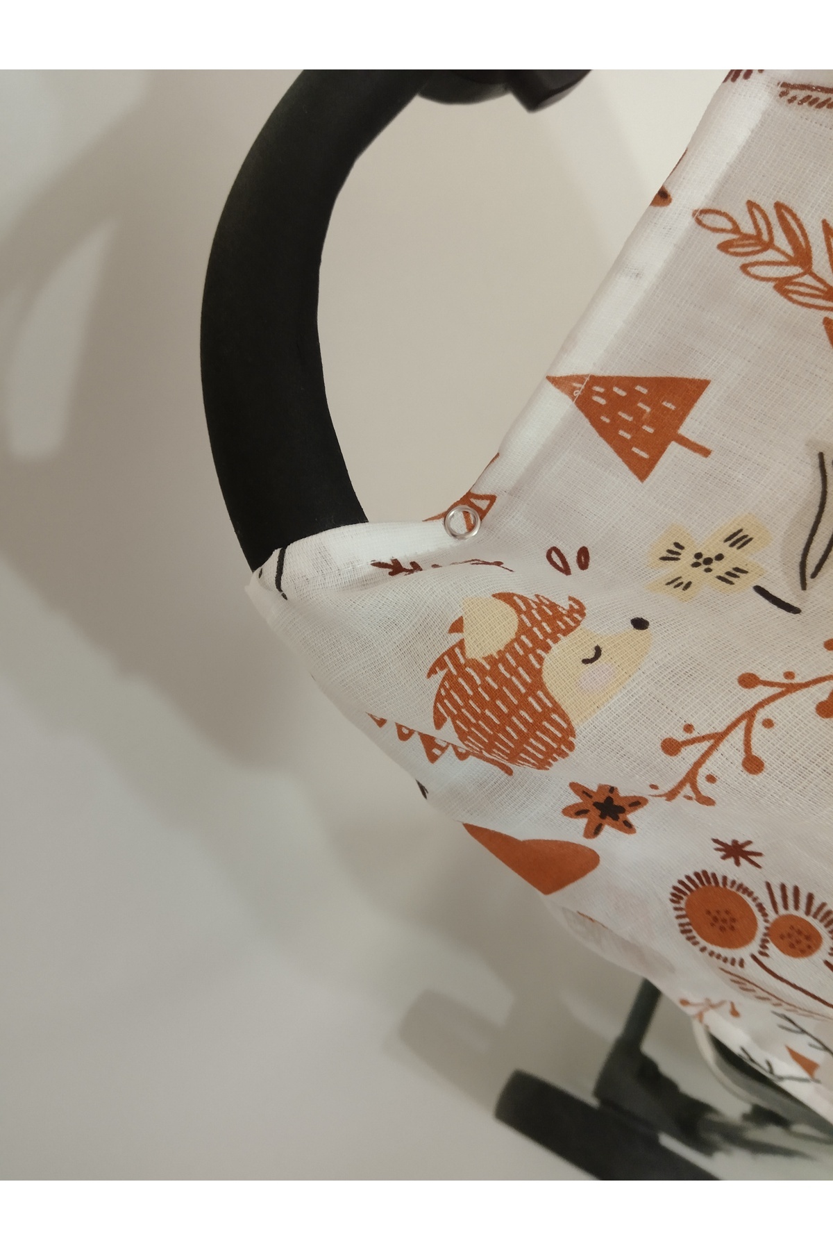 Wenaris Müslin Bebek Arabası Örtüsü fotoğrafı 3 (önizleme)