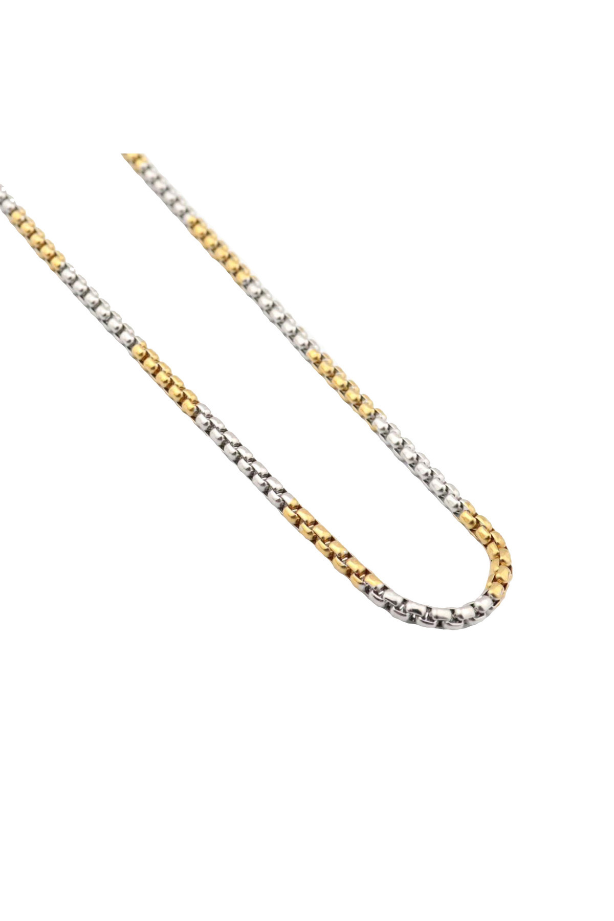 316l Stainless Steel Chain Men's Necklace 70 Cm