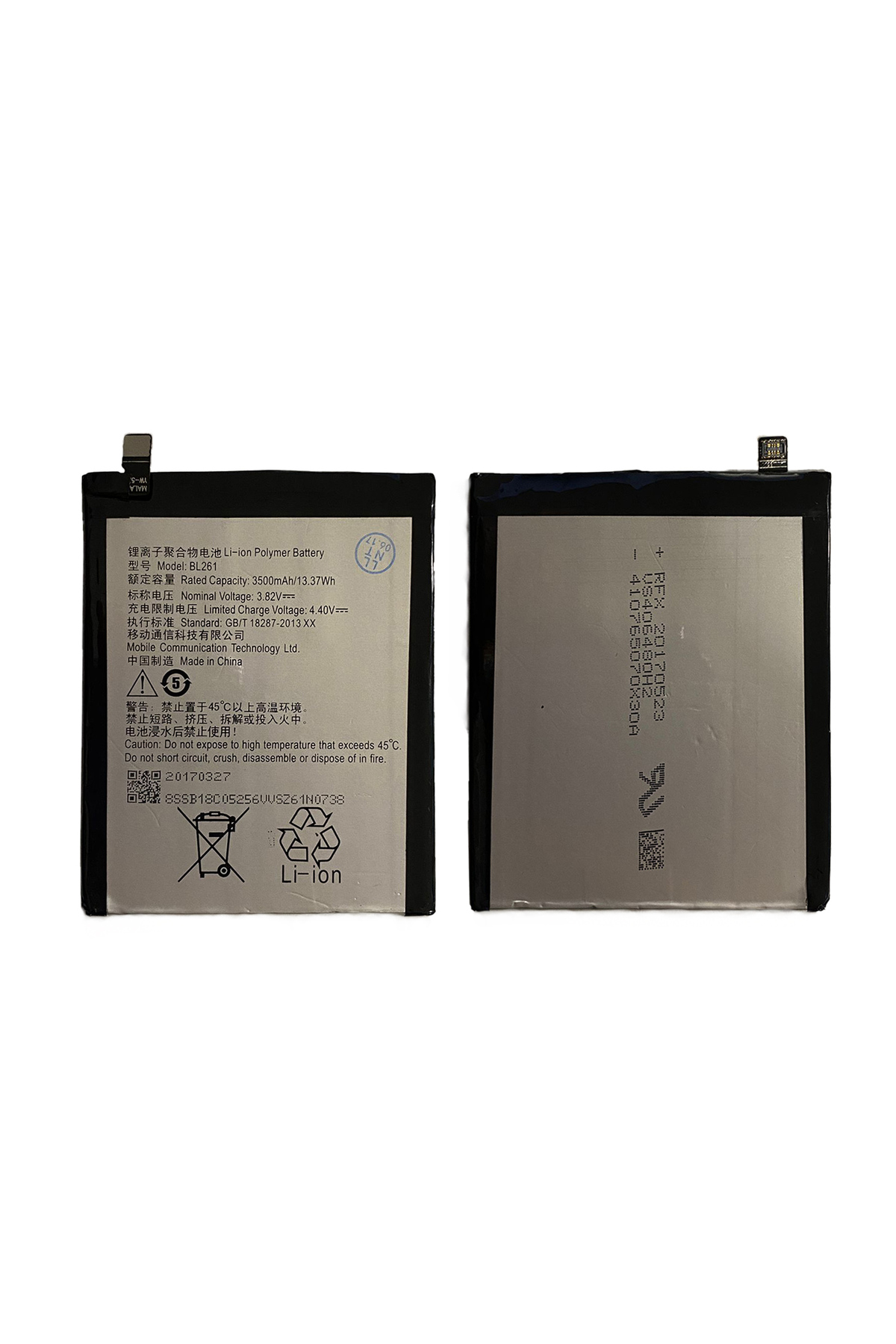 LENOVO K5 Note A7020 Uyumlu 3500 MAh Batarya