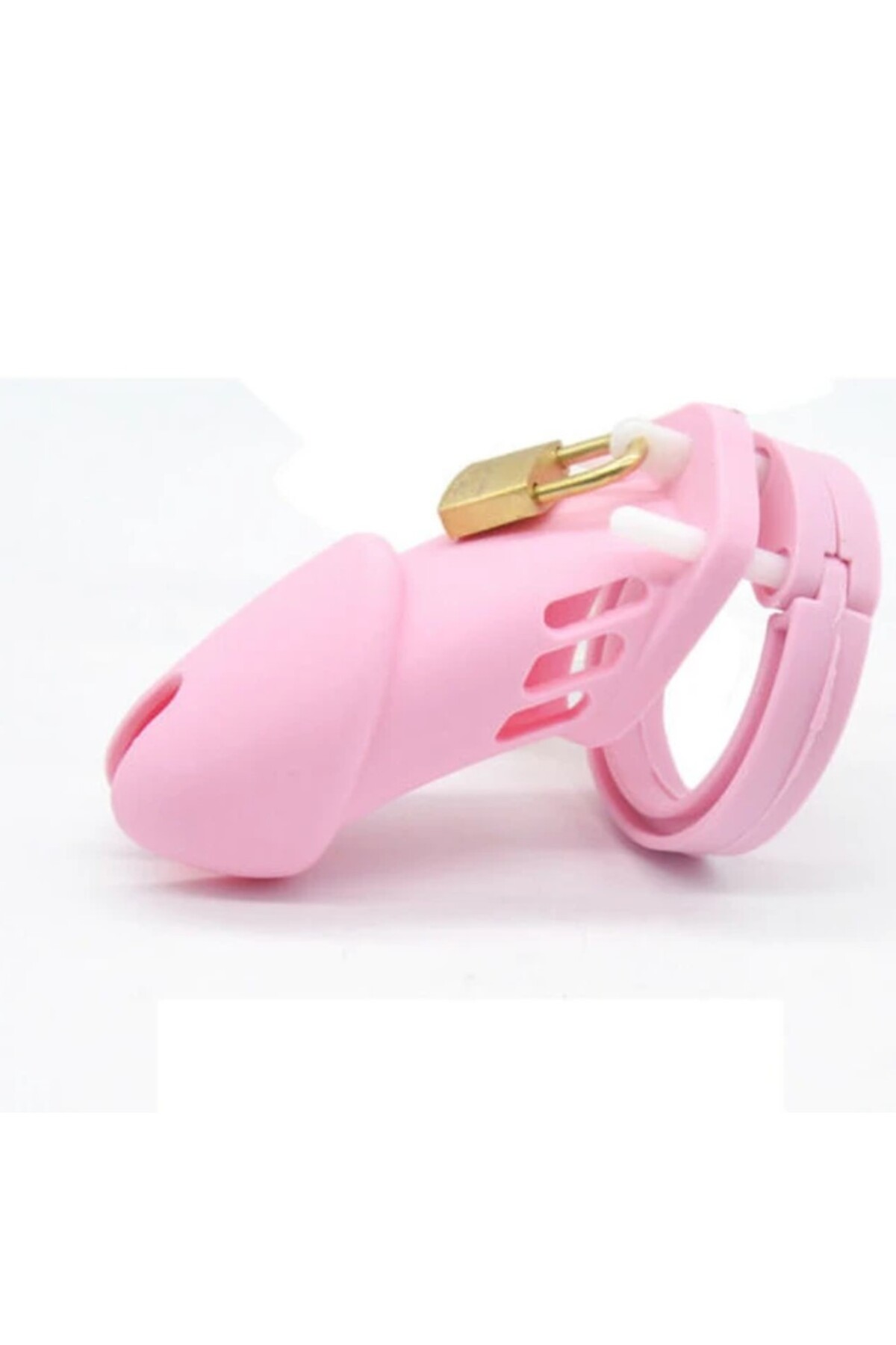 Pembe Chastity Belt Kafes 4