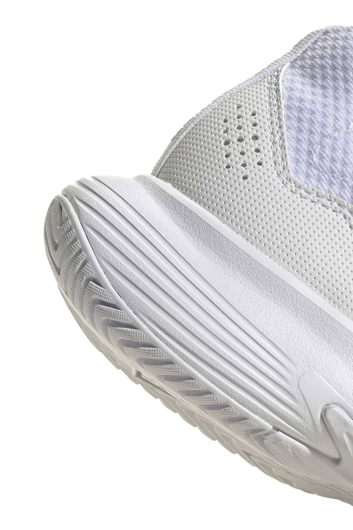 adidas-Gamecourt 2 W - Biela dámska tenisová obuv 5