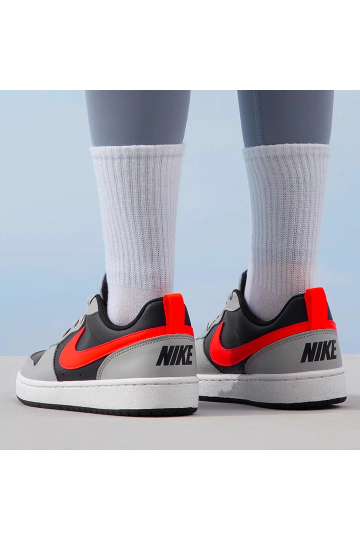 کفش پیاده روی خاکستری مردانه و زنانه Borough Low Resorraft Sportie Nike