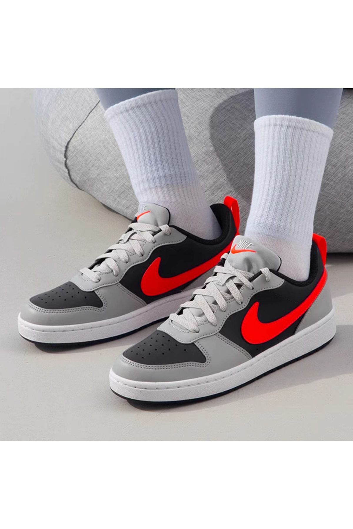 کفش پیاده روی خاکستری مردانه و زنانه Borough Low Resorraft Sportie Nike