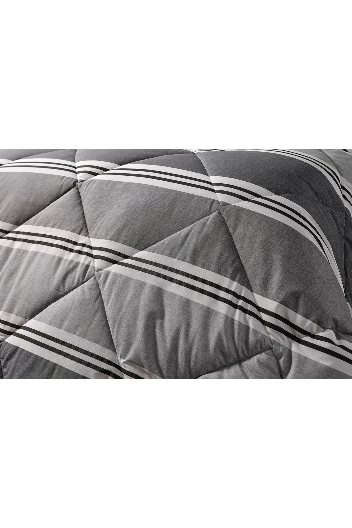 ست خواب تک نفره  خاکستری Doqu Home | 2Q9CMFEASY0010154 اورجینال - تصویر 4