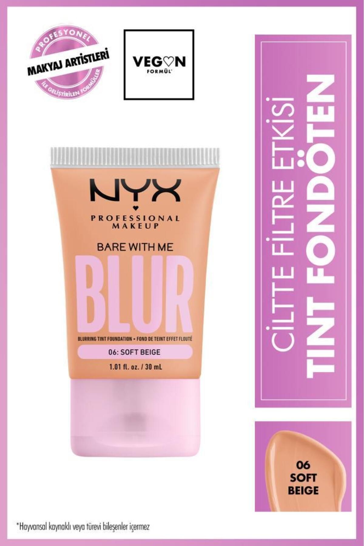 NYX Professional Makeup پایه آرایشی موثر فیلتر مات کردن رنگ بژ نرم