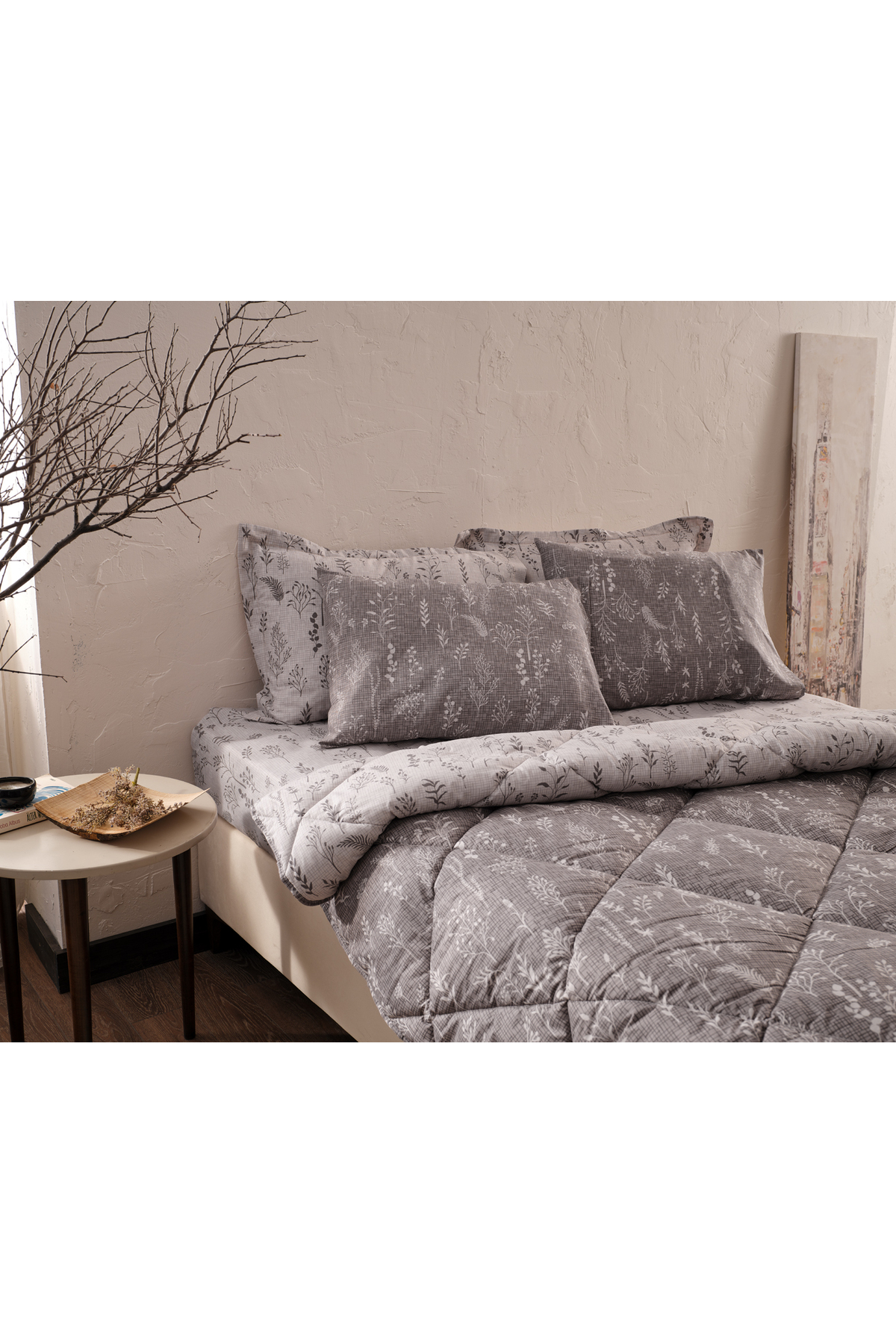 ست خواب تک نفره  قهوه ای Doqu Home | 2Q9CMFEASY0010139 اورجینال - تصویر 4