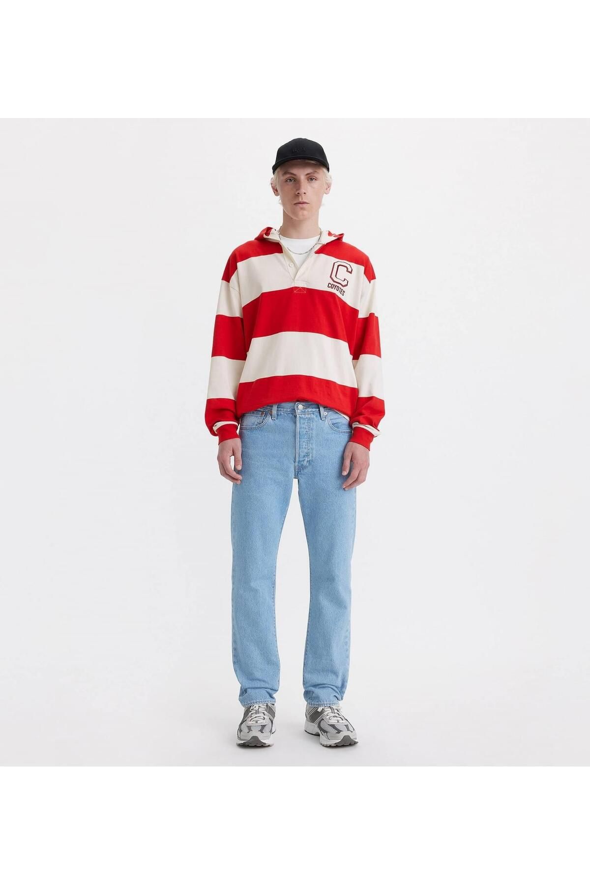 شلوار آبی مردانه 501 '54 فری Blue T2 Levi's