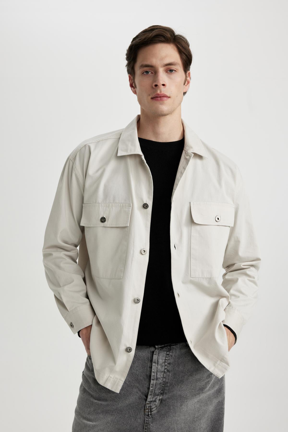 پیراهن مردانه دفاکتو | C2896AX24SP Defacto - Image 3