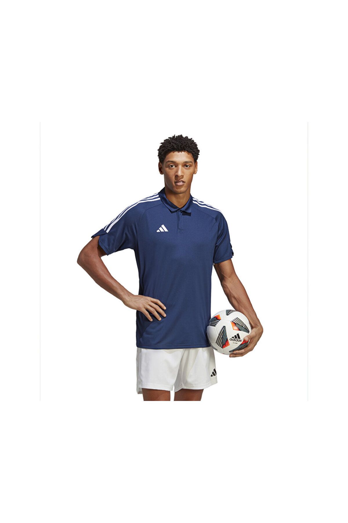 تی شرت چوگان فوتبال مردانه Tiro23 L Polo HS3577 آبی سرمه ای adidas