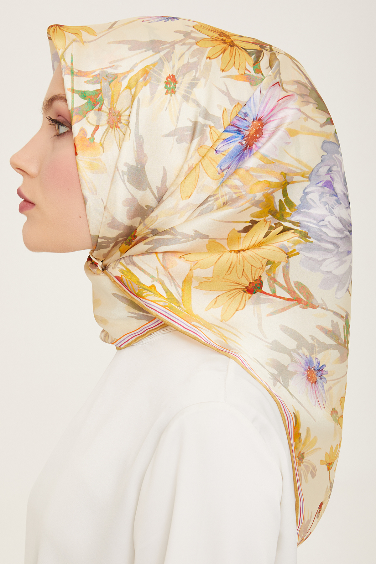 روسری زنانه آرمینه | E24YA9129D02 Armine - Image 2