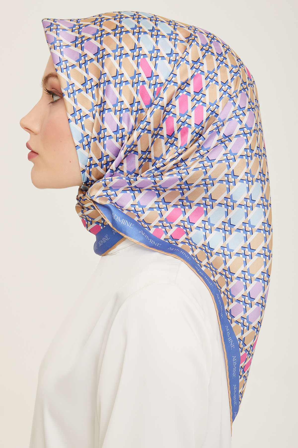 روسری زنانه آرمینه | E24YA9144D01 Armine - Image 2