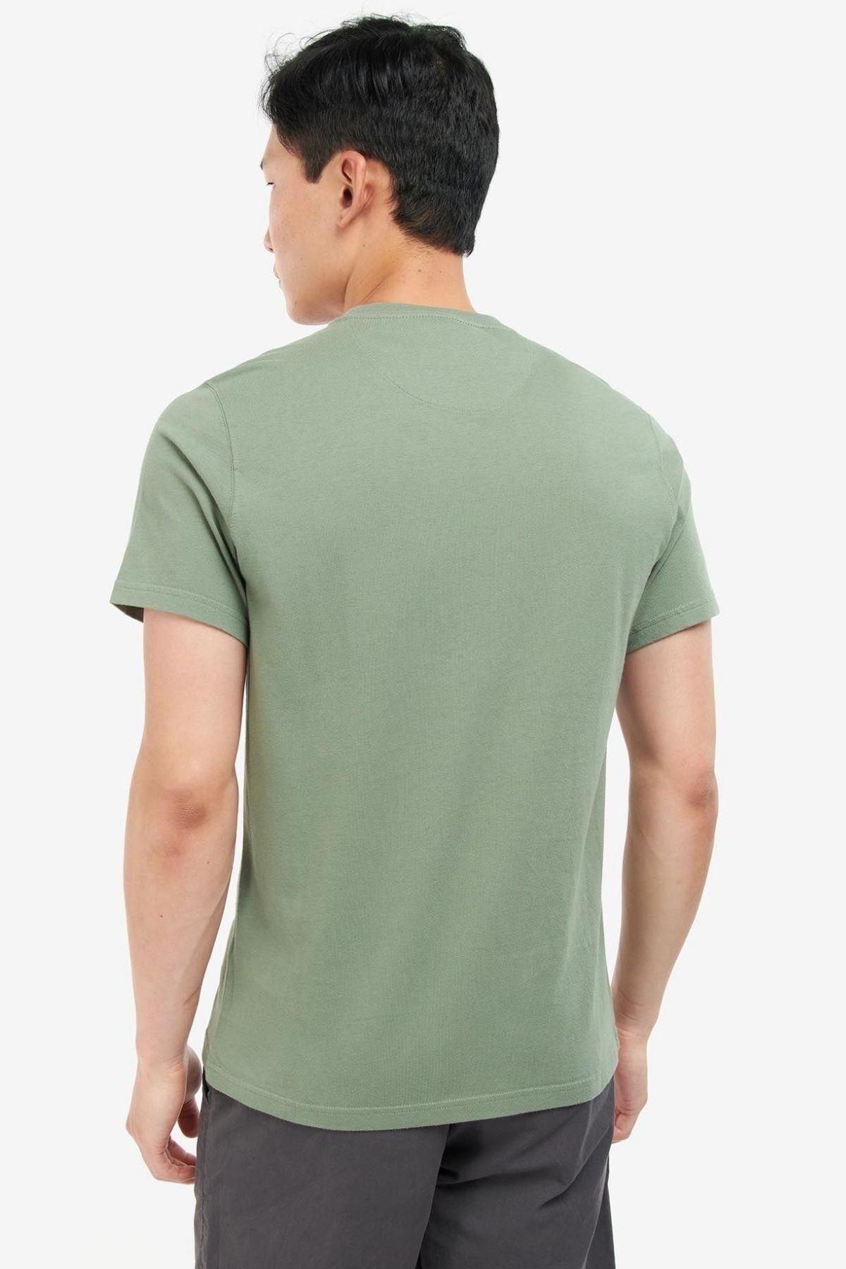 Barbour T Shirt Green Regular fit Trendyol