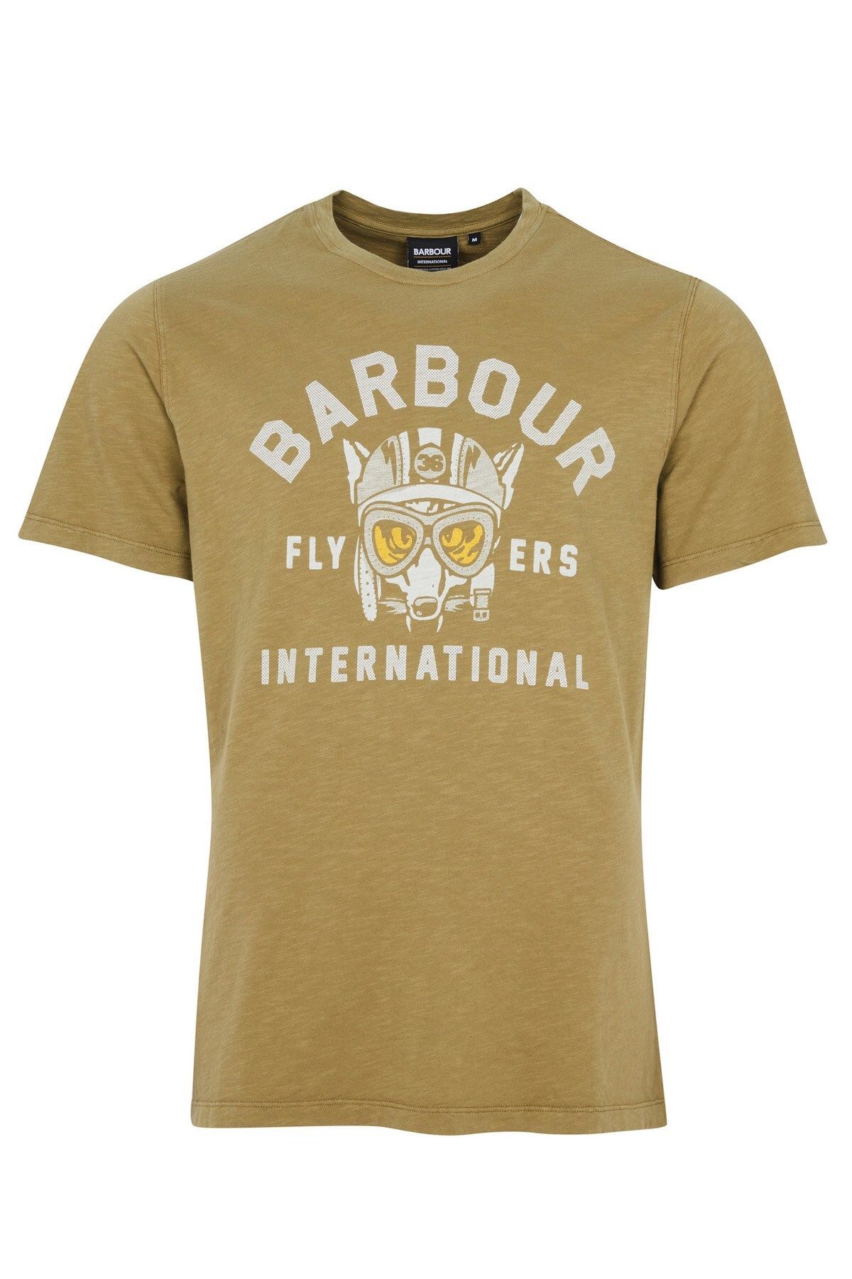 Green barbour t shirt best sale