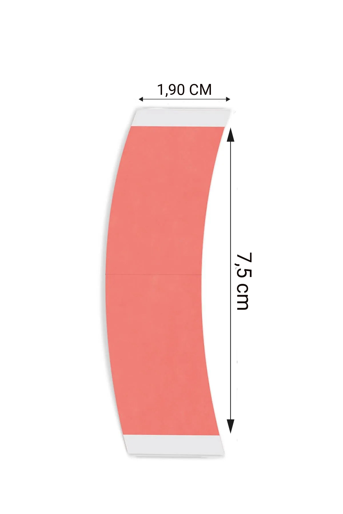 Red-e Tape™ Protez Saç Bandı Oval C (1,75 Cm X 7,5cm) 36 Adet — RD C — تصویر 3 از 3
