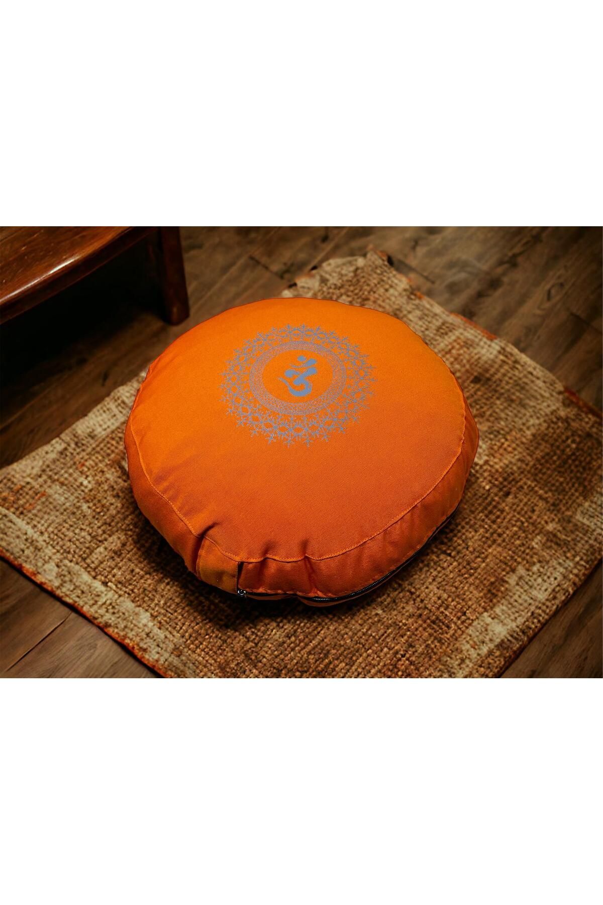 مت یوگا نارنجی کوسن مدیتیشن و Bolster سریال ویژه فصل جدید طرح دار REMEGE