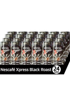 Nescafe Xpress Black Roast Soğuk Kahve 250 Ml X 24 Adet