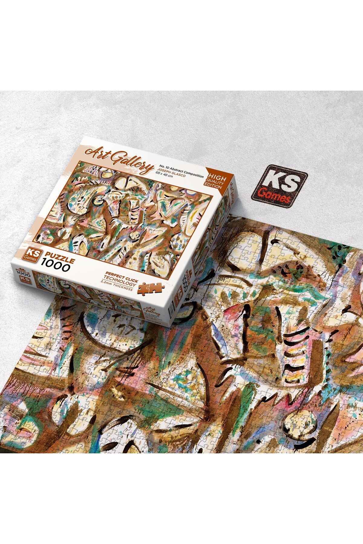 OYUNCAK STORE-No.10 Abstract Composition Puzzle - 1000 Piece Jigsaw Puzzle 3