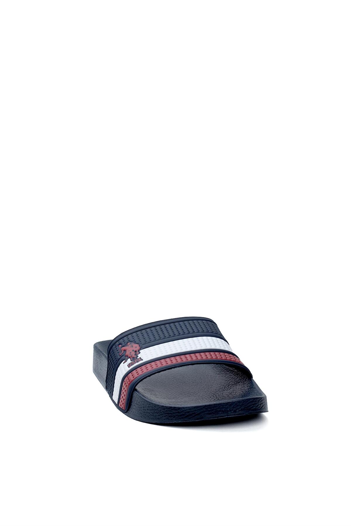 دمپایی U.S. Polo Assn. یو اس پولو ساحلی مردانه U.S Polo 101685211 Molda 4FX آبی دریایی اورجینال - تصویر 2