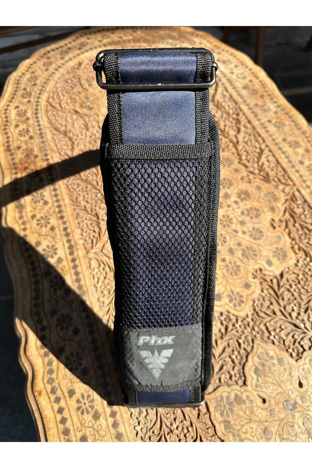 PHX-Electric And Bass Guitar Strap Navy Blue 3