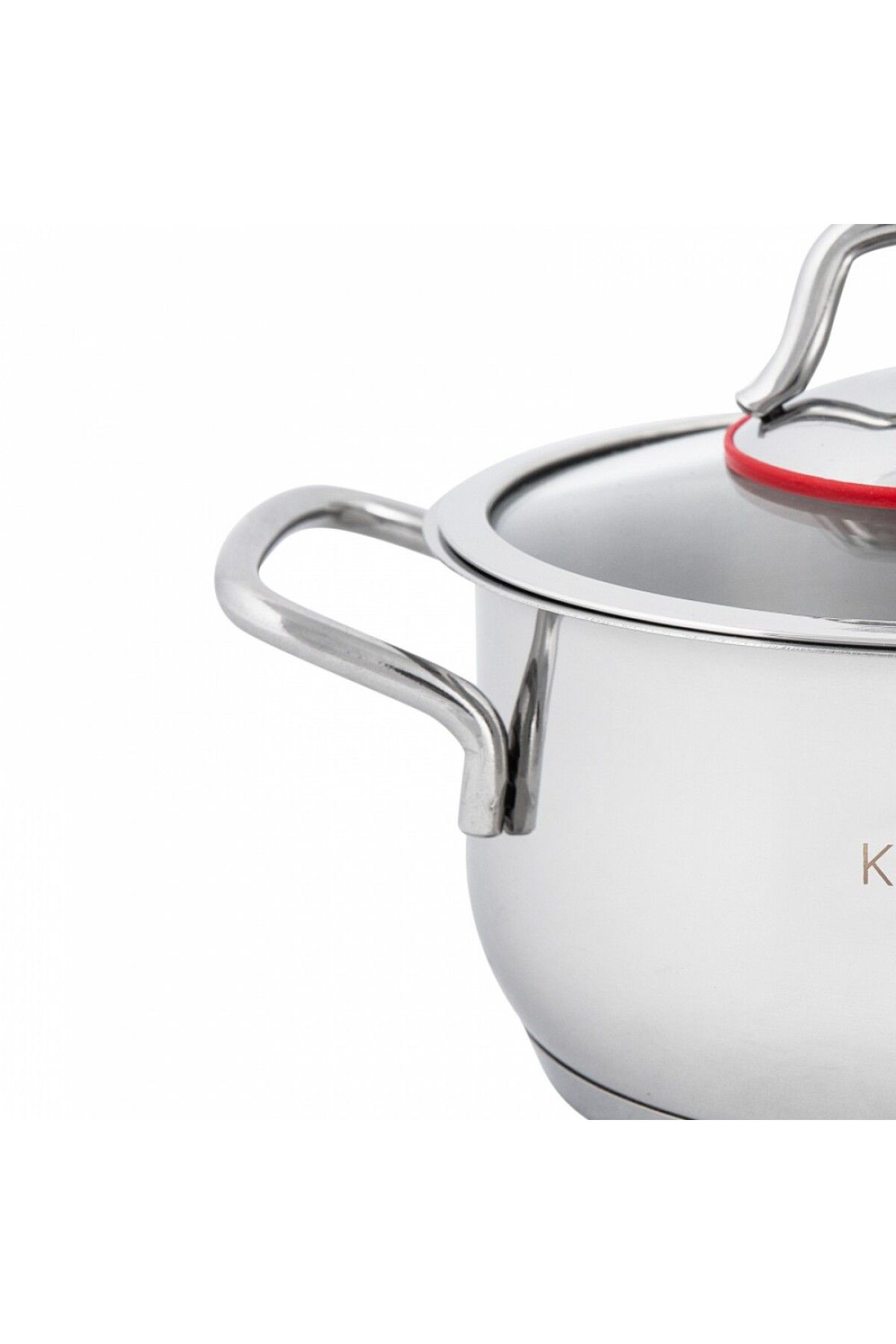 Karaca-Emirgan 8-Tlg, Kochgeschirr Set aus Stahl Topfset, Kochgeschirr set, Kochtopfsets, Edelstahl 9