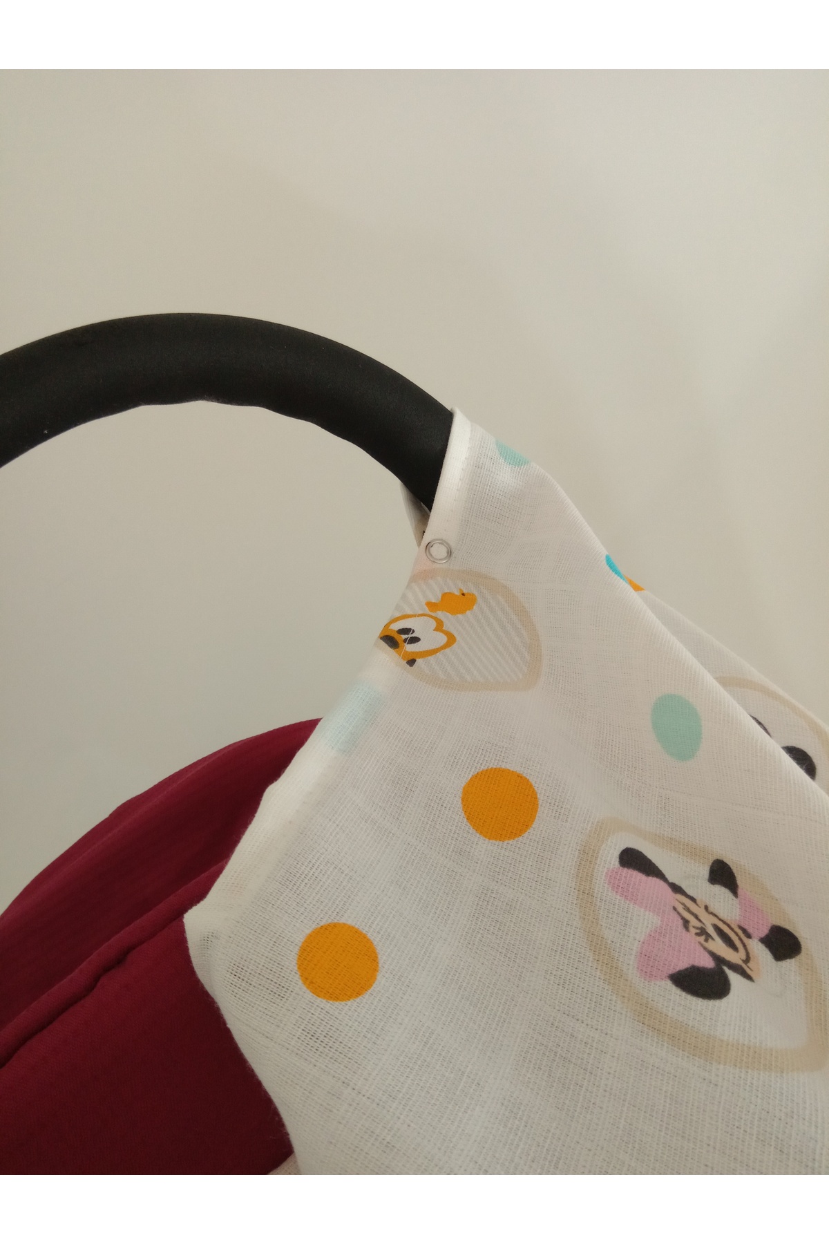 Wenaris Müslin Bebek Arabası Örtüsü fotoğrafı 4 (önizleme)