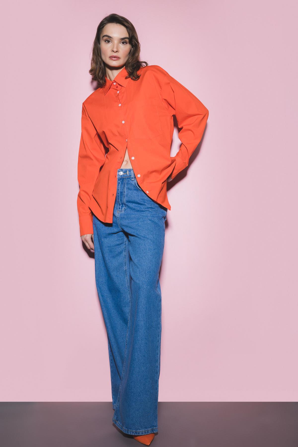 شومیز زنانه دفاکتو | V3984AZ23SP Defacto - Image 2