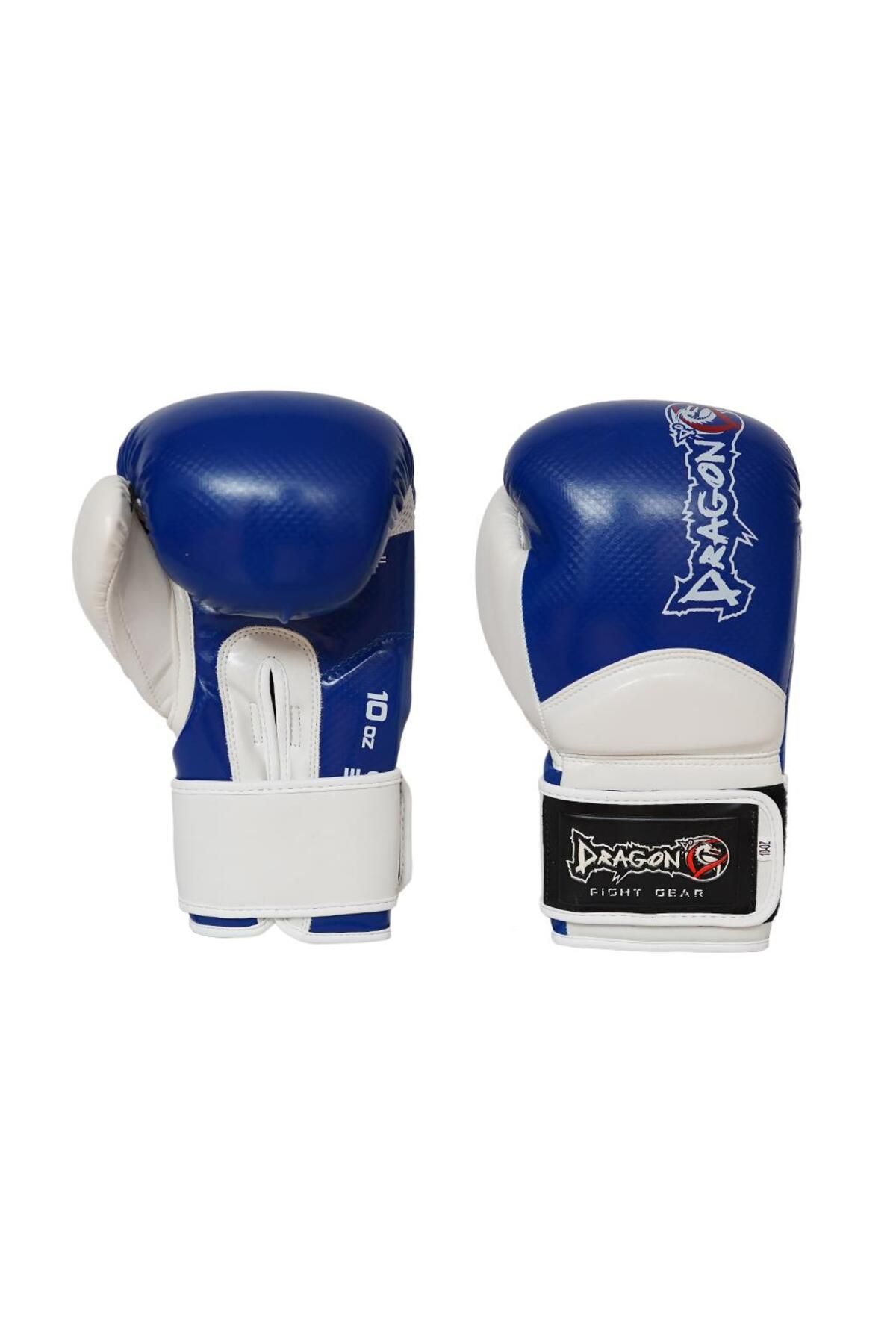 دستکش بوکس سفید مردانه و زنانه 30025 P Carbon 5 Muay Thai ، Dragondo