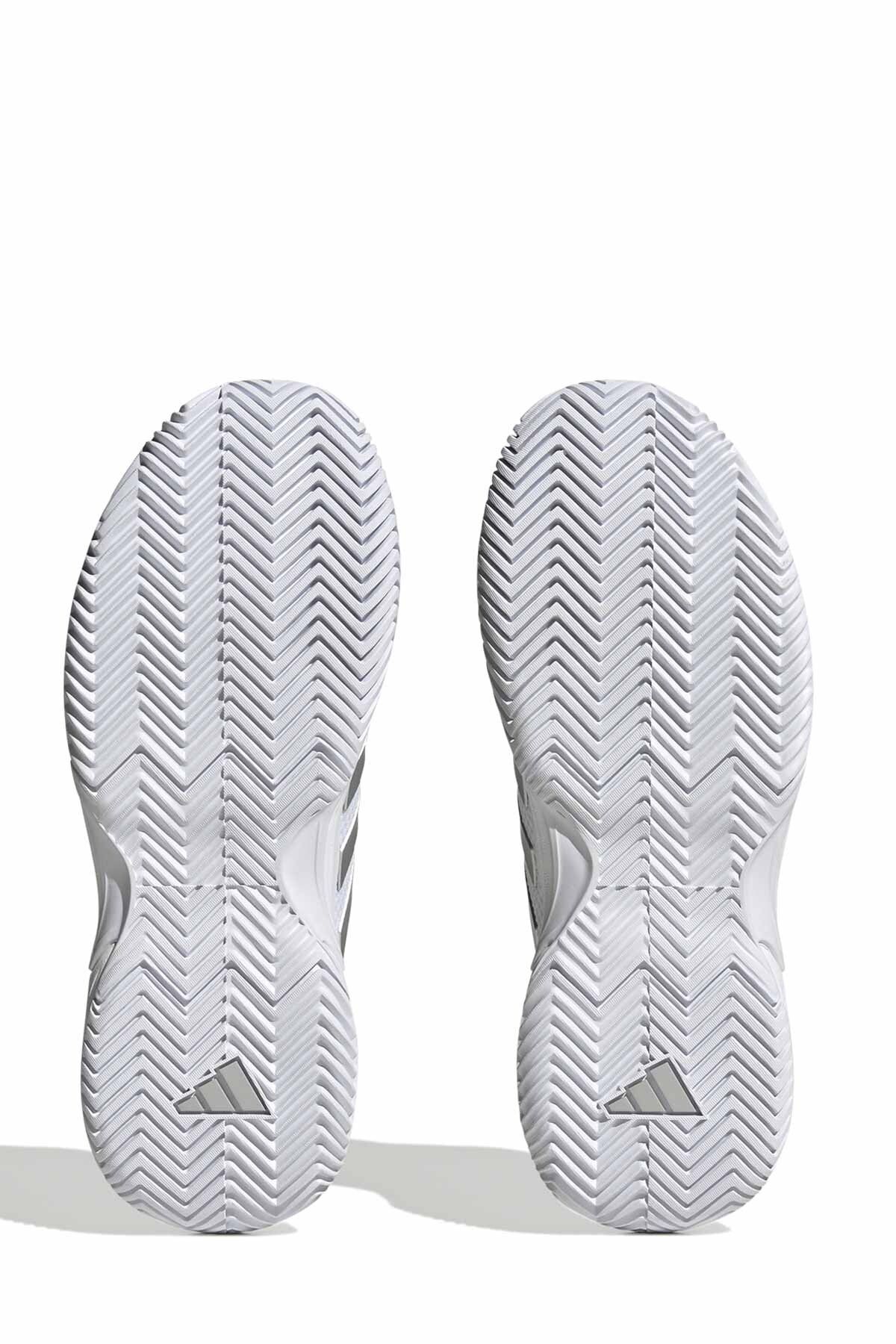 adidas-Gamecourt 2 W - Biela dámska tenisová obuv 7