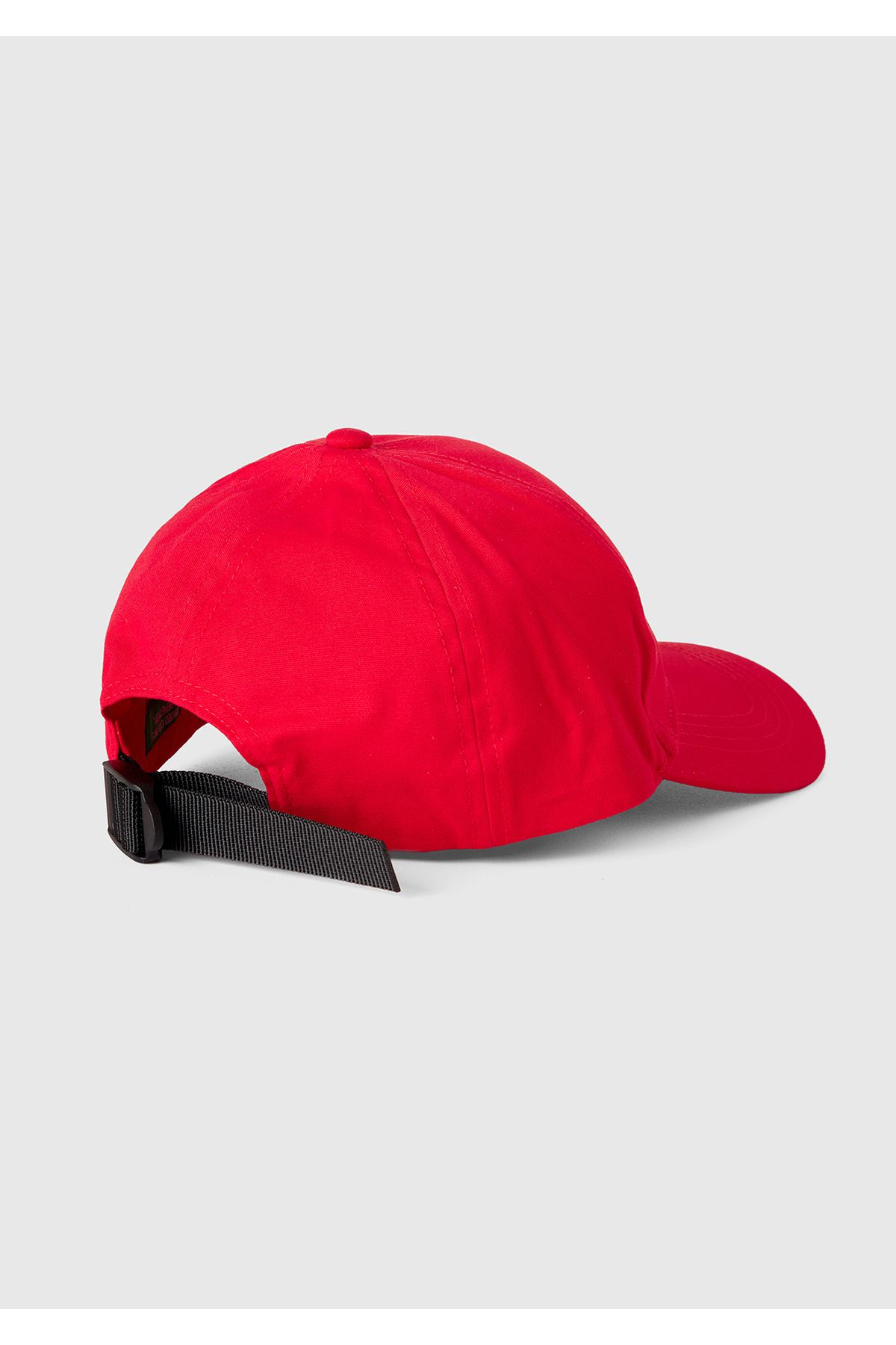United Colors of Benetton آرم جلوی قرمز پسر کلاه کاپ قابل تنظیم دوزی شده